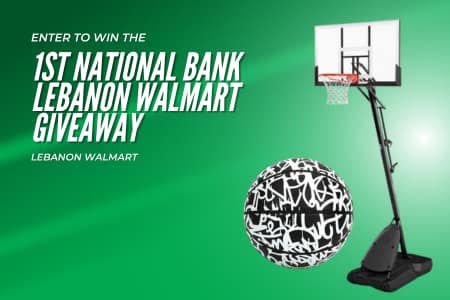 1st national bank lebanon walmart march giveaway 2025